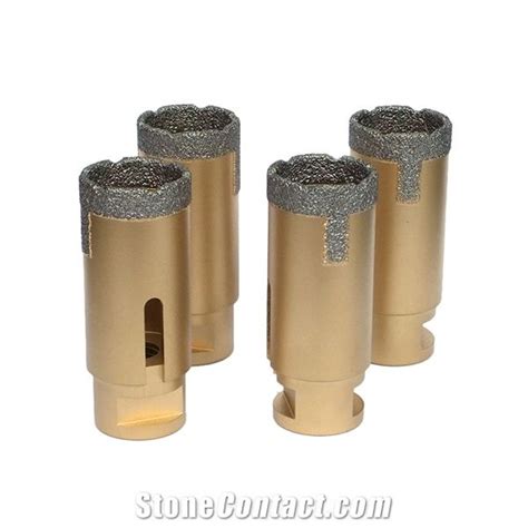 Vacuum Brazed Diamond Core Drill Bits Tile Drill Bit 5 8 Unc Thread