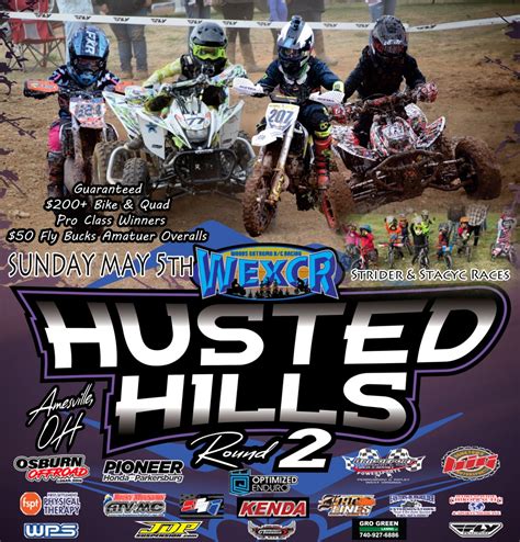 WEXCR Rd 2 Sunday May 5th Husted Hills Amesville OH