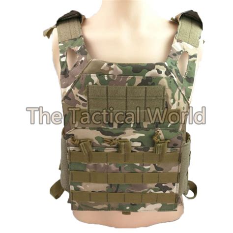 Army Airsoft Tactical Military Molle Combat Assault Plate Carrier Vest