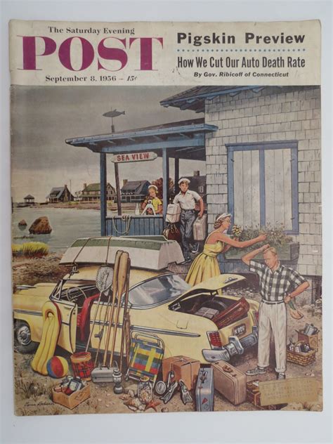 The Saturday Evening Post Magazine September 8 1956 1954 Magazine