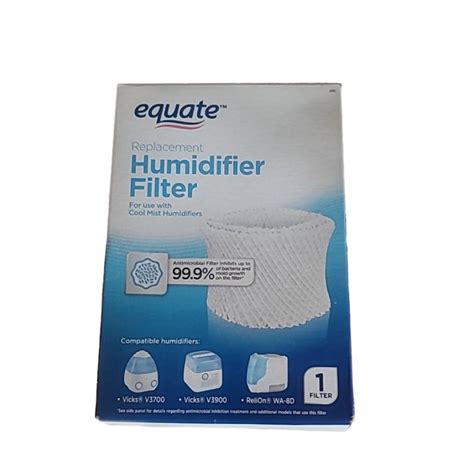 Equate Replacement Humidifier Filter For Cool Mist Humidifiers