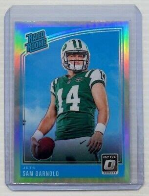 Panini Donruss Optic Sam Darnold Holo Prizm Rated Rookie Rc