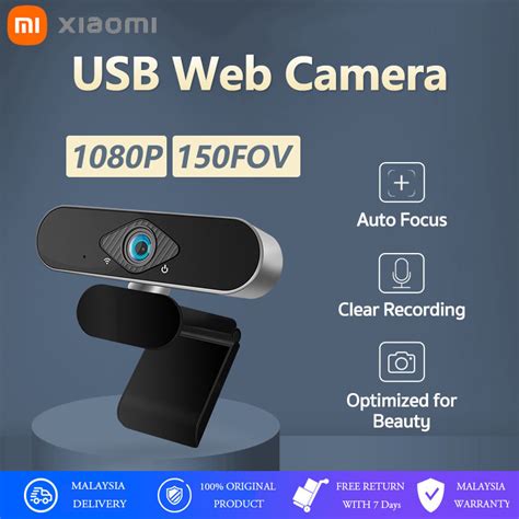 Xiaomi Xiaovv Webcam 1080P Full HD USB Webcam Web Camera Computer Ultra