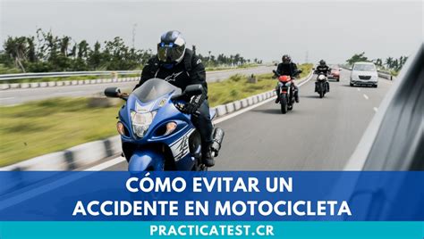 Cómo evitar un accidente en motocicleta