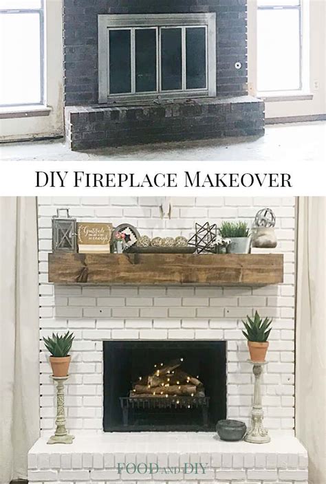 DIY Fireplace Makeover