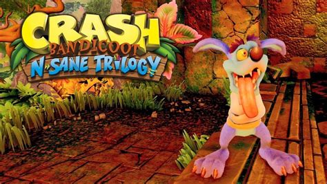 Crash Bandicoot N Sane Trilogy Crash Vs Ripper Roo Boss Fight YouTube