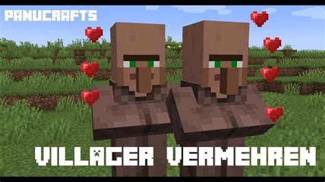 Wie Vermehrt Man Villager In Minecraft Tutorial Panucrafts YouTube