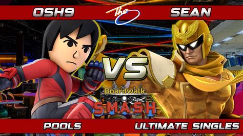 Osh Mii Brawler Vs Sean Captain Falcon Pools Cfl Smash Bws