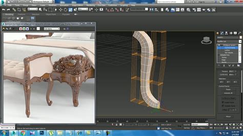 Tutorial On Modeling A Furniture In 3dsmax Part 1 Youtube