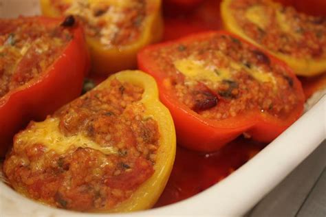 Fooditka Leftovers Stuffed Peppers