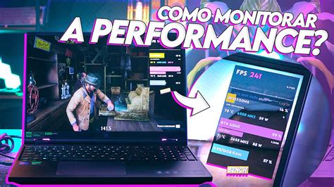 MONITORE A PERFORMANCE Do Seu NOTEBOOK PC GAMER Configurando O MSI