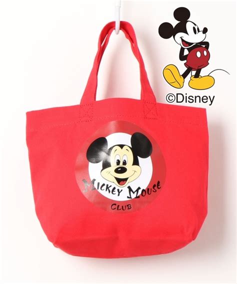 Disney（ディズニー）の「disney（ディズニー） Mickey Mouse ミッキーマウス シンプルミニトートバッグ（トートバッグ