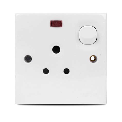 E Series 3 Pin Round Switch Socket With Neon Price In Pakistan Pk