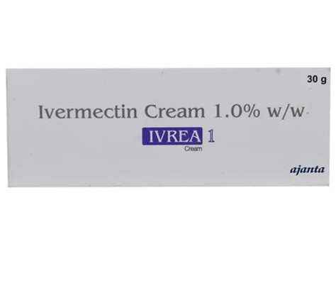 Ivrea Ivermectin Cream 1 Non Prescription Treatment Skin At Rs 120