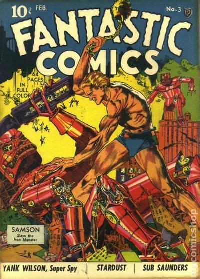 Fantastic Comics (1939 Fox Features Syndicate) comic books