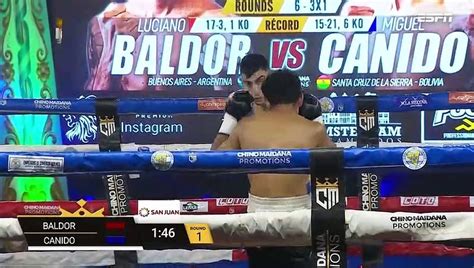 Luciano Francisco Baldor Vs Miguel Angel Canido 21 04 2023 Full Fight Video Dailymotion