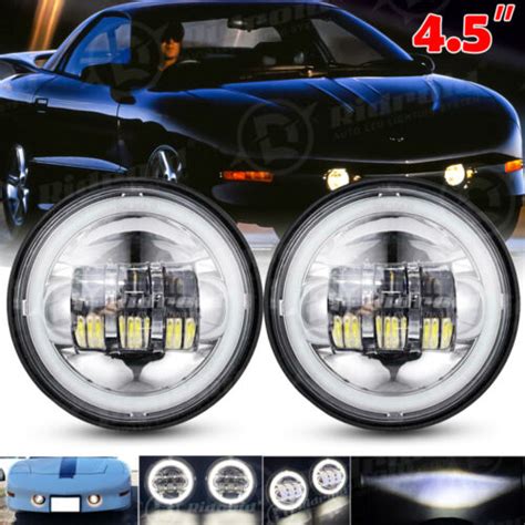 For Pontiac Firebird Trans Am 1993 2002 45 Inch Led Fog Light Halo