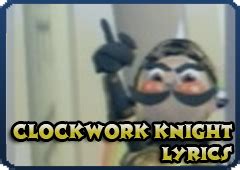 Clockwork Knight.com » Clockwork Knight Lyric Database