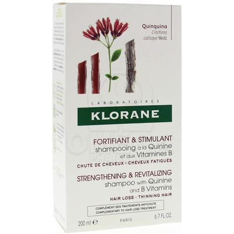 Klorane Strengthening Revitalizing Anti Hair Loss Shampoo With