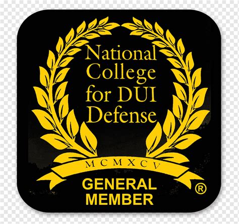 National Association Of Criminal Defense Lawyers Lawyer Emblem Label