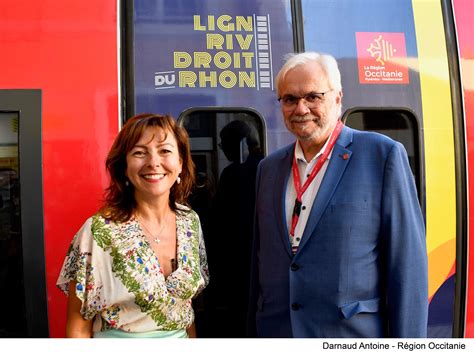 Train la Rive Droite du Rhône est rouverte aux voyageurs Région