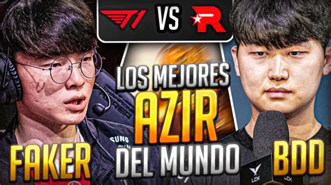 성진우 MindFreak on Twitter FAKER VS BDD EL MEJOR AZIR EN LA