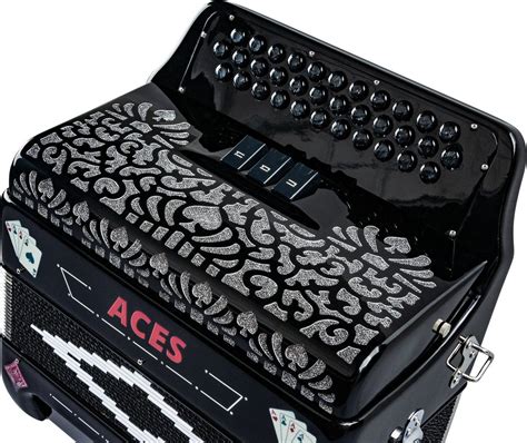 Hohner ACES II Diatonic Accordion - Keys of E/A/D – CamposMusic