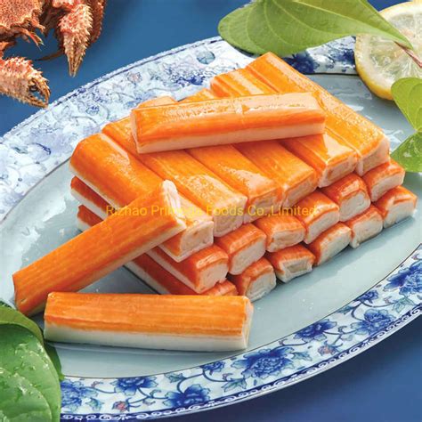 Frozen Seafood Fish Salad Food Imitation Kanikama Crab Sticks Sushi