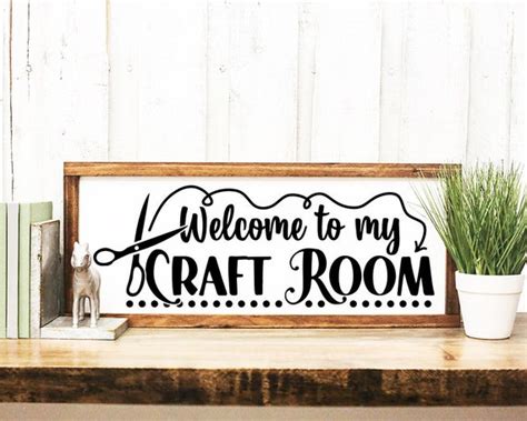 Welcome To My Craft Room SVG Cutting File Crafting SVG Funny Etsy