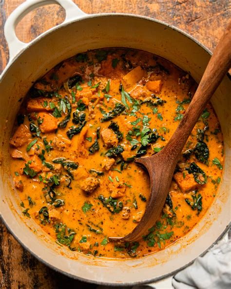 Vegan Butternut Squash Zuppa Toscana The First Mess