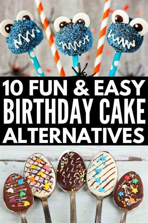 10 Awesome And Easy Birthday Cake Alternatives For Kids With Images