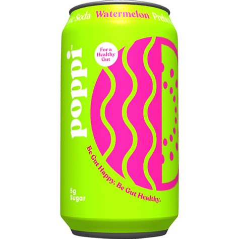 Poppi Prebiotic Soda Watermelon (12 OZ) | Soda | BevMo