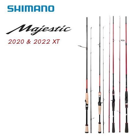 Shimano Majestic 2020 And 2022 Majestic XT Fishing Rod Lure Rod