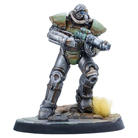 Fallout Wasteland Warfare Unaligned T51 Power Armour At Mighty Ape NZ