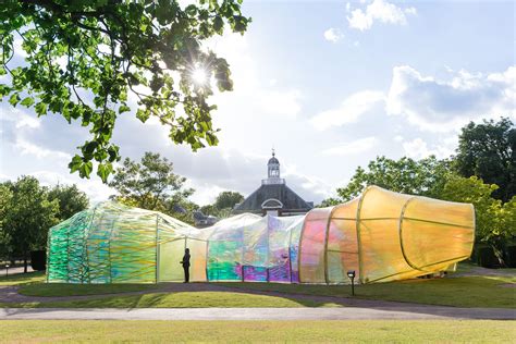 Selgascanos Serpentine Pavilion Dynamic And Almost Fragile