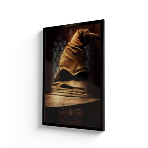 Quadro Decorativo Harry Potter Chapéu Seletor Cinema Filme Elo7