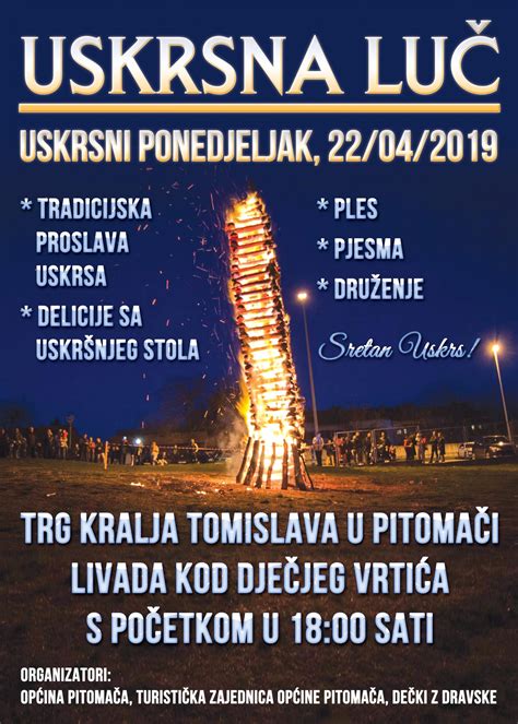 I ove godine u Pitomači na Uskrsni ponedjeljak održava se manifestacija