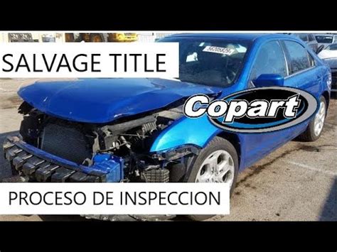 Como Registrar Un Carro Con Titulo Salvage Carros De Copart En Ohio