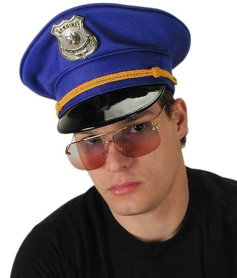 Police Officer Adult Costume Hat - Walmart.com