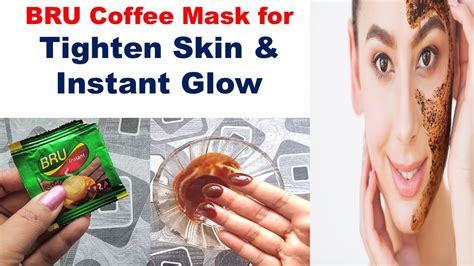 Bru Coffee Face Pack For Tighten Skin How To Make Coffee Face Pack At