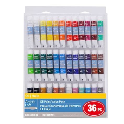 36 Color Oil Paint Value Pack By Artist S Loft™ Necessities™ Michaels Artist S Loft Acrylic