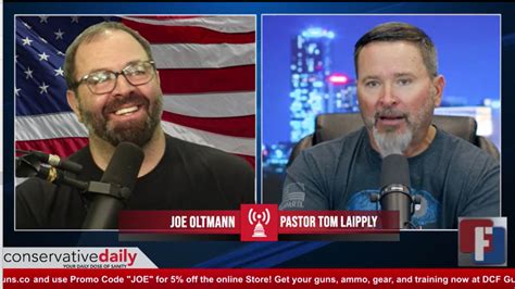 Joe Oltmann Live With Pastor Tom Laipply Border Crisis Cdc