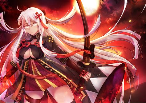 Wallpaper Anime Girls Okita Soji Alter Fate Series Fate Grand