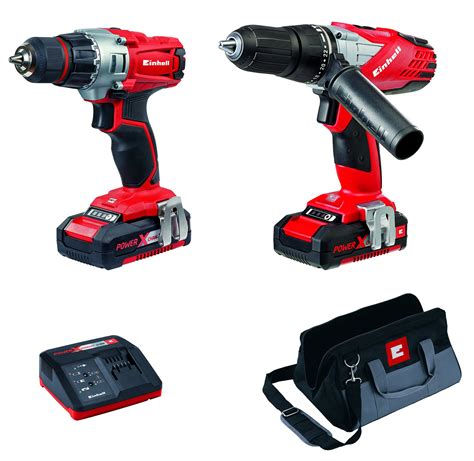 Buy Einhell Power X Change Cordless Combi And Drill Driver Kit Twin