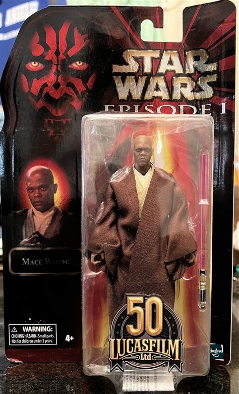 Star Wars Black Series Mace Windu Action Figure Episode Th