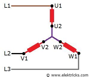 Stromlaufplan Stern Dreieck Schaltung
