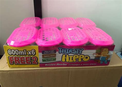 Thirsty Hippo Dehumidifier Moisture Absorber Ml X Pieces Tv