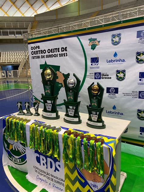 Copa Centro Oeste de Futsal de surdos Cuiabá MT Lebrinha