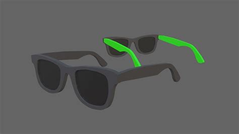 Modeling And Texturing Sunglasses Blender 2 8 Tutorial YouTube