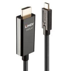 3m USB Type C To HDMI 8K60 Adapter Cable From LINDY UK